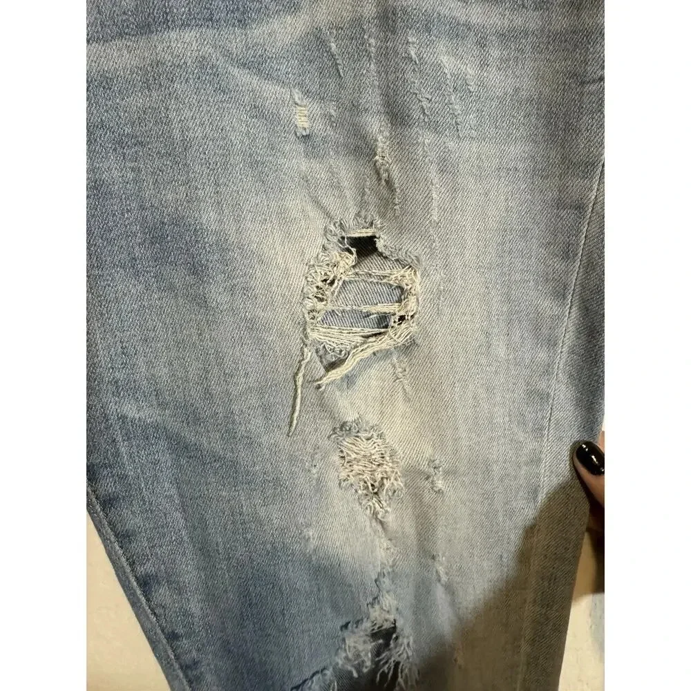 EUC Amiri Distressed Denim Skinny Jeans